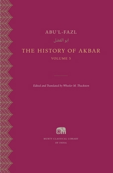 Hardcover The History of Akbar Book