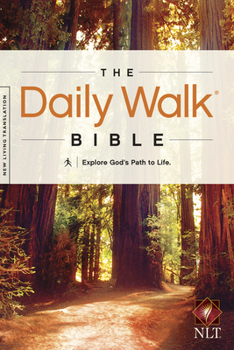 Paperback Daily Walk Bible-NLT: Explore God's Path to Life Book