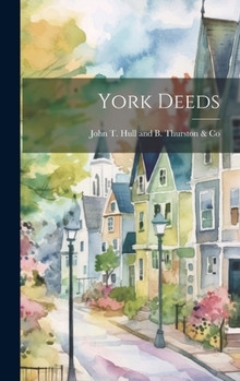 Hardcover York Deeds Book