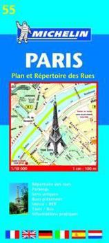 Map Michelin Paris Street Map [French] Book