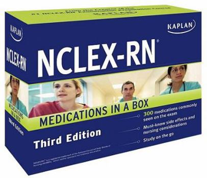 Cards Kaplan NCLEX-RN Medications in a Box Book