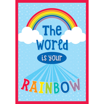 Poster The Hello Sunshine World Is Your Rainbow Poster Book
