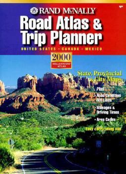 Paperback Rand McNally 2000 Road Atlas & Trip Planner (Rand Mcnally Road Atlas Mid Size) Book