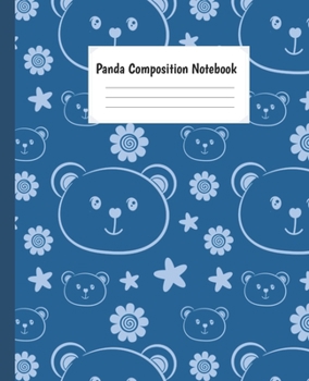 Paperback Panda Composition Notebook: Cute Animal Paperback Wide Ruled Notebook lined Journal For Teens Students Girls And Teachers .... For Writing And Tak Book