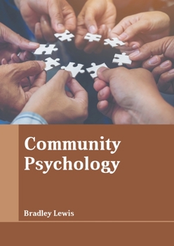 Hardcover Community Psychology Book