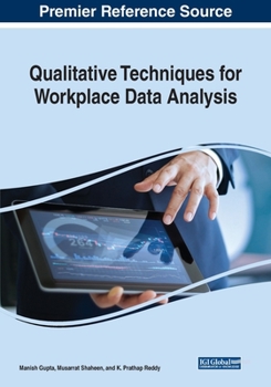 Paperback Qualitative Techniques for Workplace Data Analysis Book
