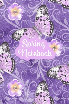 Paperback Spring Notebook Book