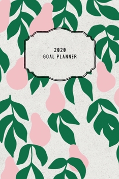 Paperback 2020 Goal Planner: 2020 Dated Goal Planner Focus Weekly Monthly Book