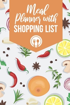 Meal Planner with Shopping List: 52 Week Food Planer | Track Foods and Symptoms | With Grocery List