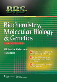 Paperback Biochemistry, Molecular Biology, and Genetics Book
