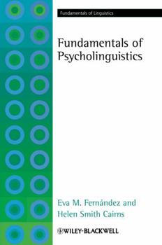 Paperback Fundamentals of Psycholinguist Book