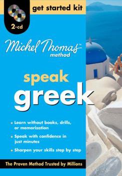 Hardcover Michel Thomas Greek Get Started Kit, Two-CD Program Book