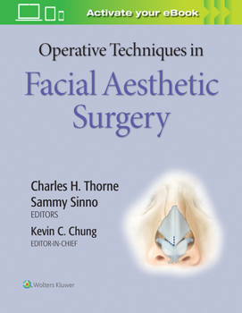 Hardcover Operative Techniques in Facial Aesthetic Surgery Book