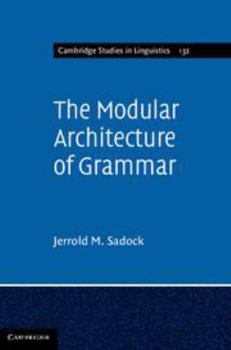 Electronics The Modular Architecture of Grammar Book