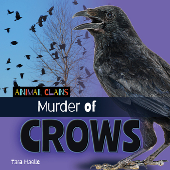 Library Binding Murder of Crows Book