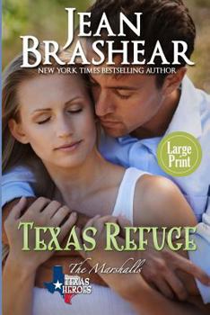 Paperback Texas Refuge (Large Print Edition) [Large Print] Book