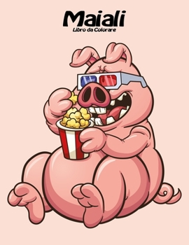 Paperback Maiali Libro da Colorare 1 [Italian] Book