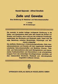 Paperback Zelle Und Gewebe: Eine Einführung Für Mediziner Und Naturwissenschaftler [German] Book