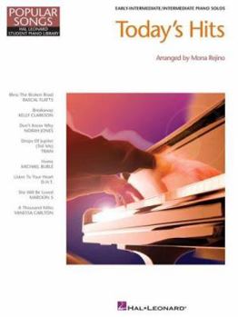 Paperback Today's Hits: Hal Leonard Student Piano Library Popular Songs Series Book