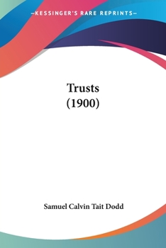 Paperback Trusts (1900) Book