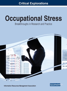 Hardcover Occupational Stress: Breakthroughs in Research and Practice Book