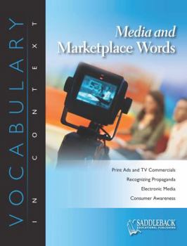 Paperback Media and Marketplace Words Book