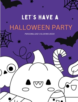 Paperback Halloween Party Coloring Book