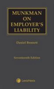 Hardcover Munkman on Employer's Liability Book