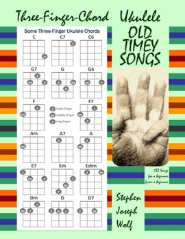 Paperback Three-Finger-Chord Ukulele Old Timey Songs Book