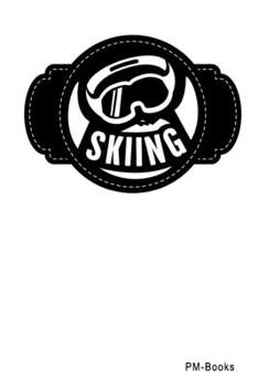 Paperback Skiing: Kariertes A5 Notizbuch oder Heft f?r Sch?ler, Studenten und Erwachsene Book