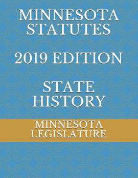 Paperback Minnesota Statutes 2019 Edition State History Book