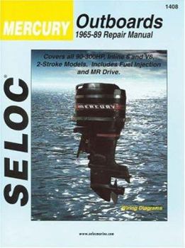Paperback Mercury Outboards, 6 Cylinder, 1965-1989 Book