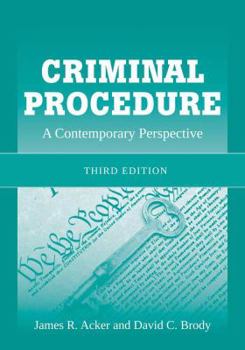 Paperback Criminal Procedure: A Contemporary Approach Book