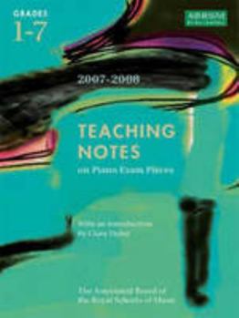 Sheet music Teaching Notes on Piano Exam Pieces Grades 1 - 7 2007 - 2008 Book