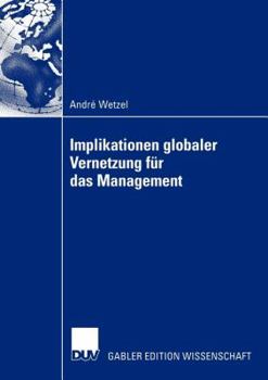 Paperback Implikationen Globaler Vernetzung Für Das Management [German] Book