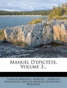 Paperback Manuel D'Epictete, Volume 3... [French] Book