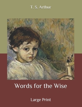 Paperback Words for the Wise: Large Print Book