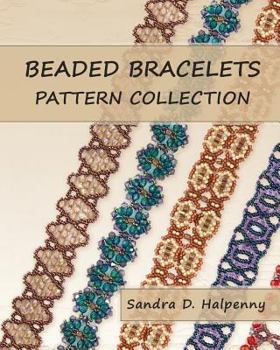 Paperback Beaded Bracelets Pattern Collection Book
