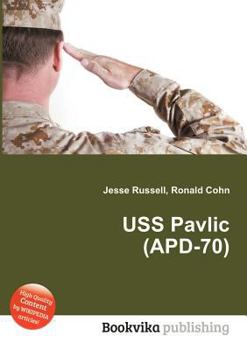 Paperback USS Pavlic (Apd-70) Book