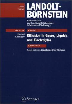 Hardcover Gases in Gases, Liquids and Their Mixtures Book