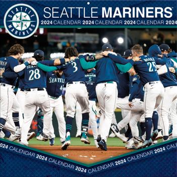 Calendar Seattle Mariners 2024 12x12 Team Wall Calendar Book