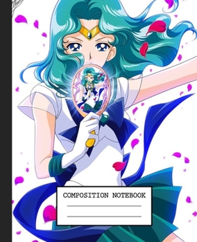 Notebook: Anime Japan Sailor Moon Soft Glossy Cover Graph Paper Pages Book 7.5 x 9.25 Inches 110 Pages