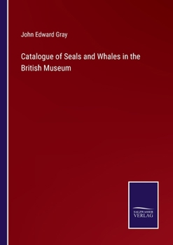 Paperback Catalogue of Seals and Whales in the British Museum Book