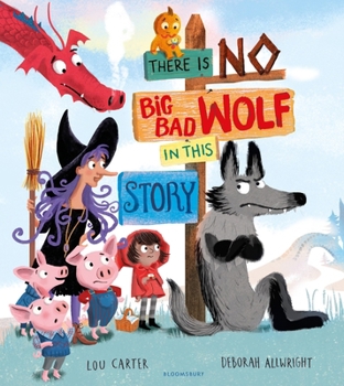 Paperback There is no big bad wolf in this story Book
