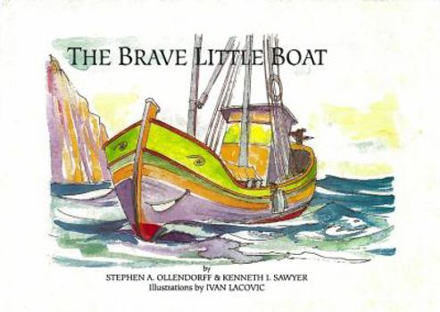 Hardcover The Brave Little Boat Book + DVD Book