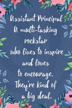 Thick Notebook: Lined Journal (120 Pages) - Assistant Principal Gifts