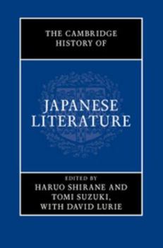 Hardcover The Cambridge History of Japanese Literature Book