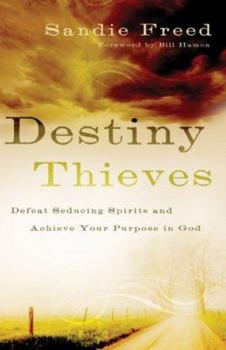 Paperback Destiny Thieves: Defeat Seducing Spirits and Achieve Your Purpose in God Book