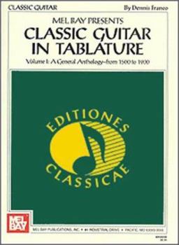 Paperback Classic Guitar in Tablature Book