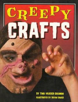 Paperback Creepy Crafts Book
